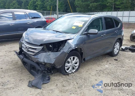 2013 Honda Cr-V Ex-L from USA, damaged, VIN 2HKRM4H76DH614760